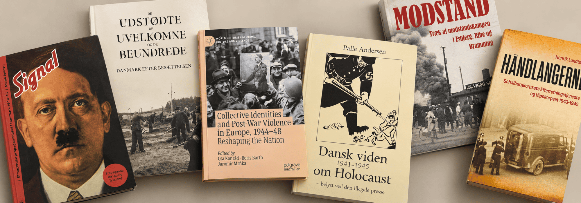 Historiebøger om besættelsen